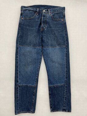 Levi's 502 Regular Taper Men's 29 Jeans Colorblock Paneled Button Fly 29x26